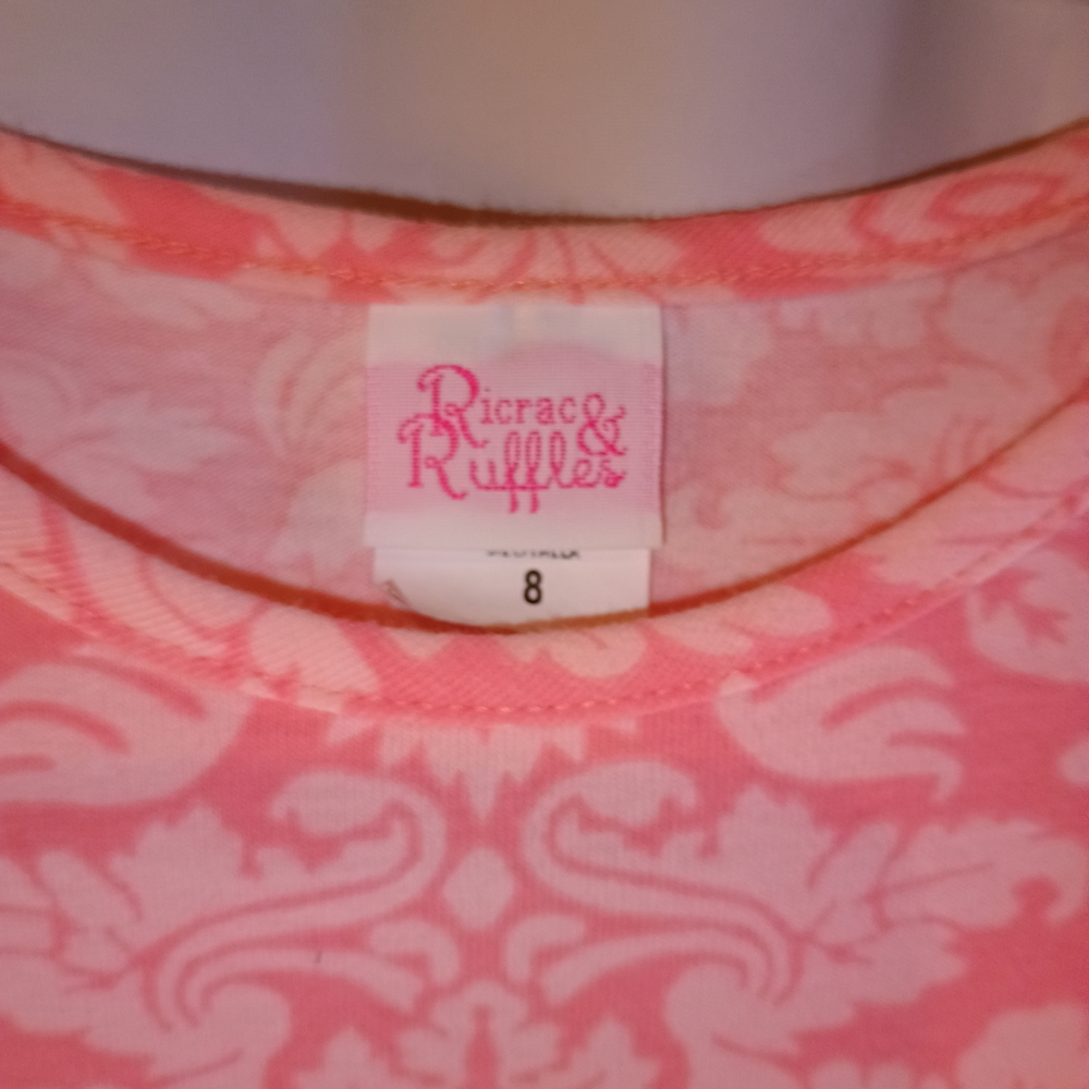 Pastel Holiday Dress By Ricrac & Ruffles - Picture 4 of 4